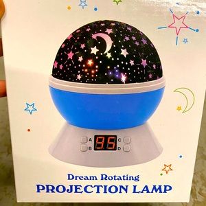 Star Projector Night Light Rotating